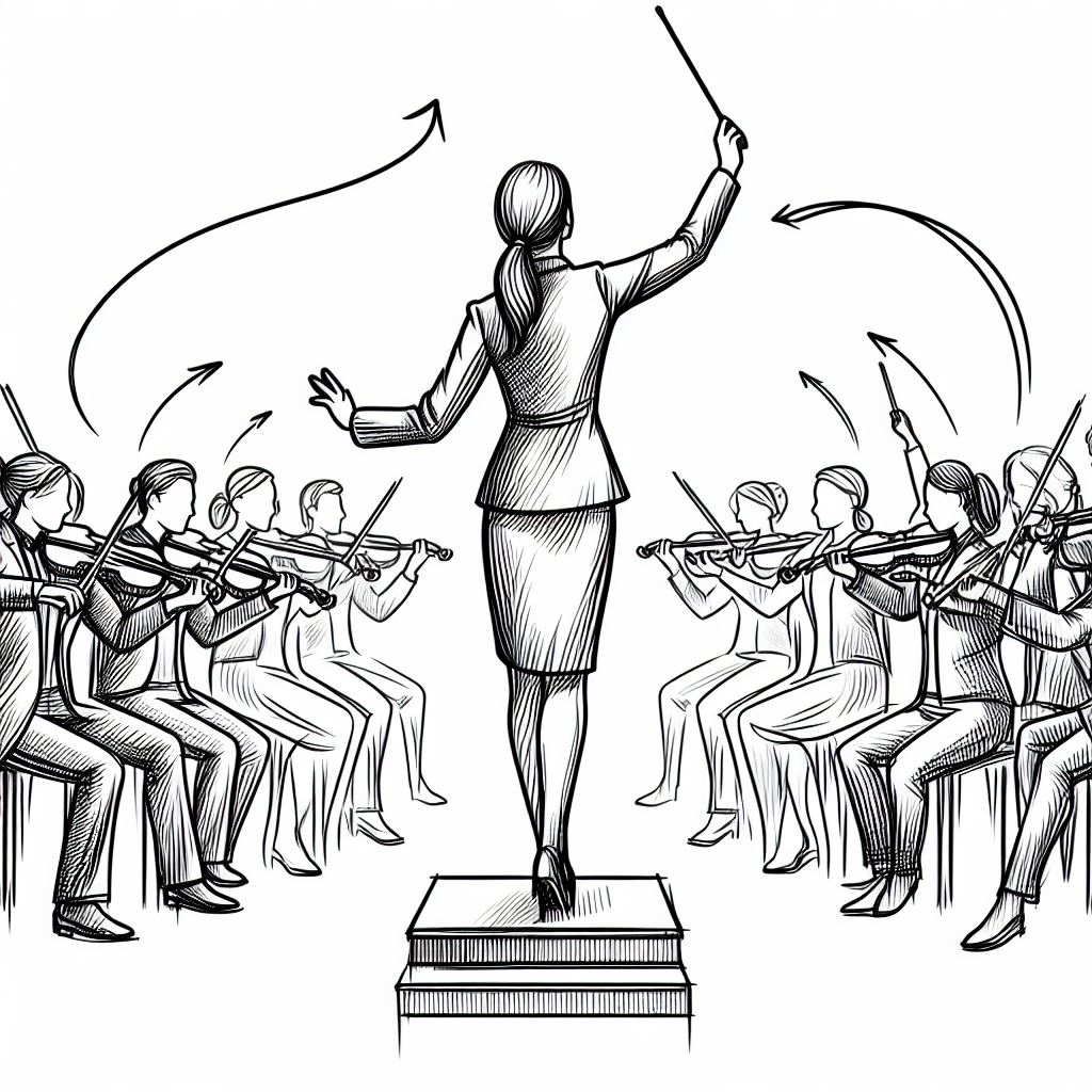 Leader as alignment conductor